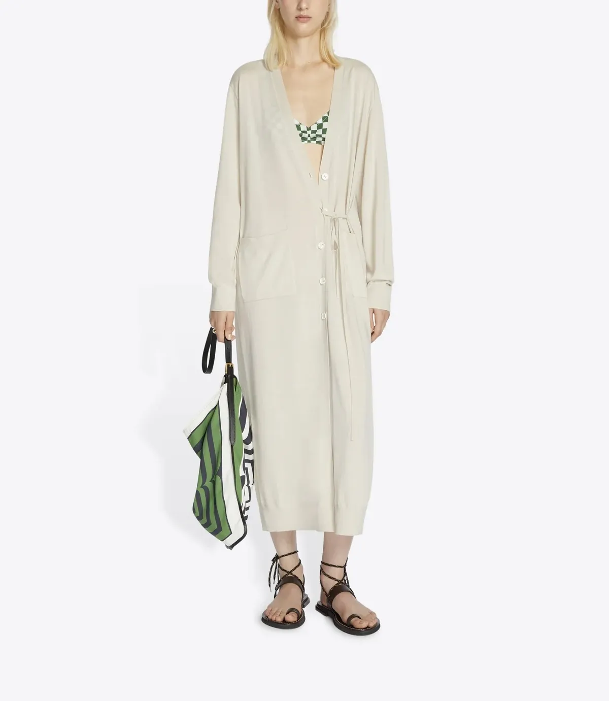 Dries Van Noten  |Long merino cardigan