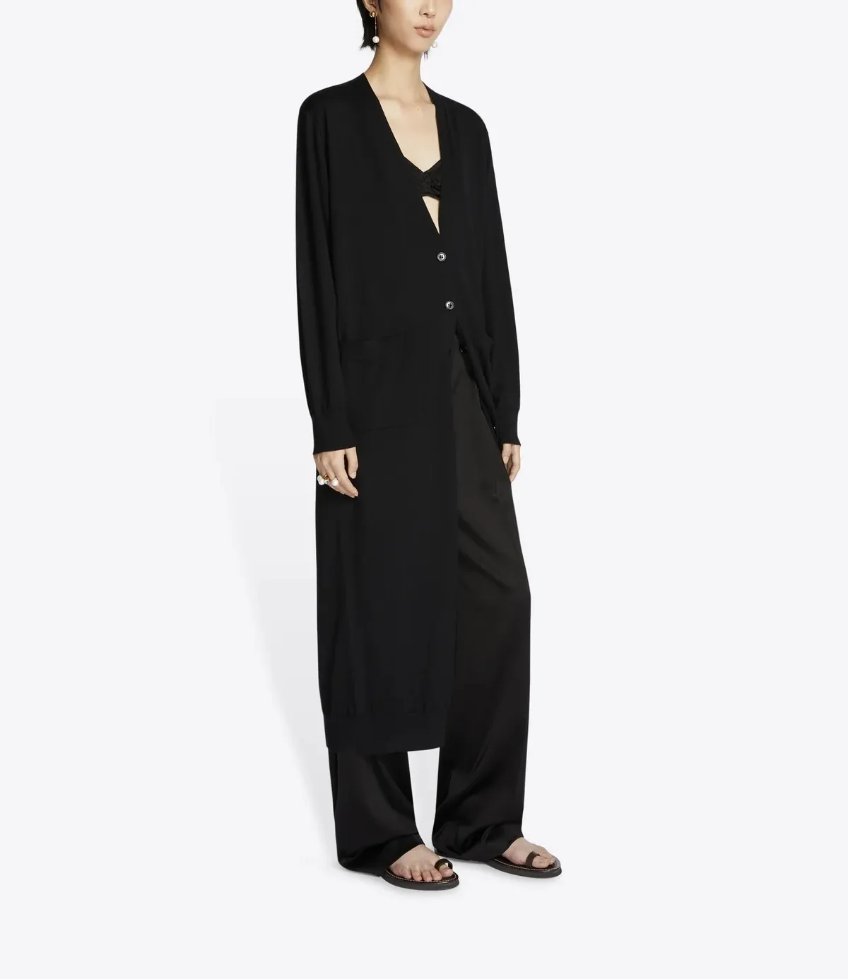 Dries Van Noten  |Long merino cardigan