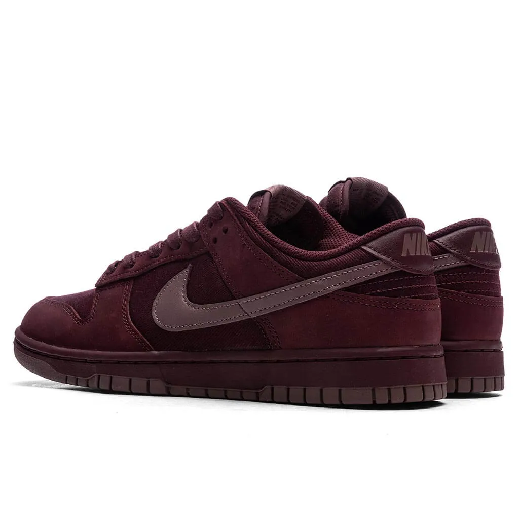 Dunk Low Retro Premium 'Bordeaux’ - Burgundy Crush/Plum Eclipse