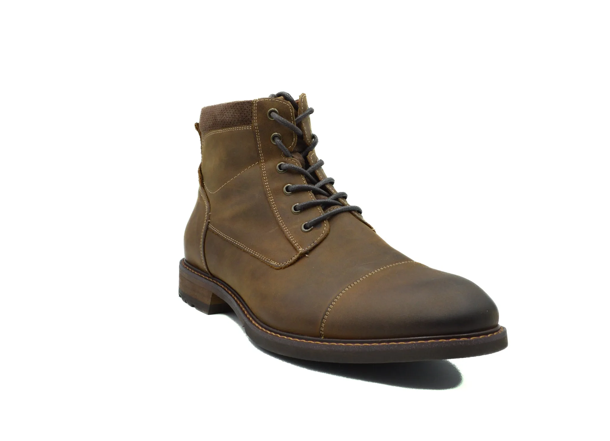 FLORSHEIM LODGE  Cap Toe Lace Boot