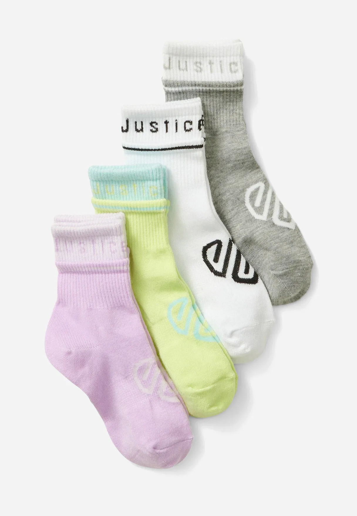 Four-Pack Mid Crew Sock Set