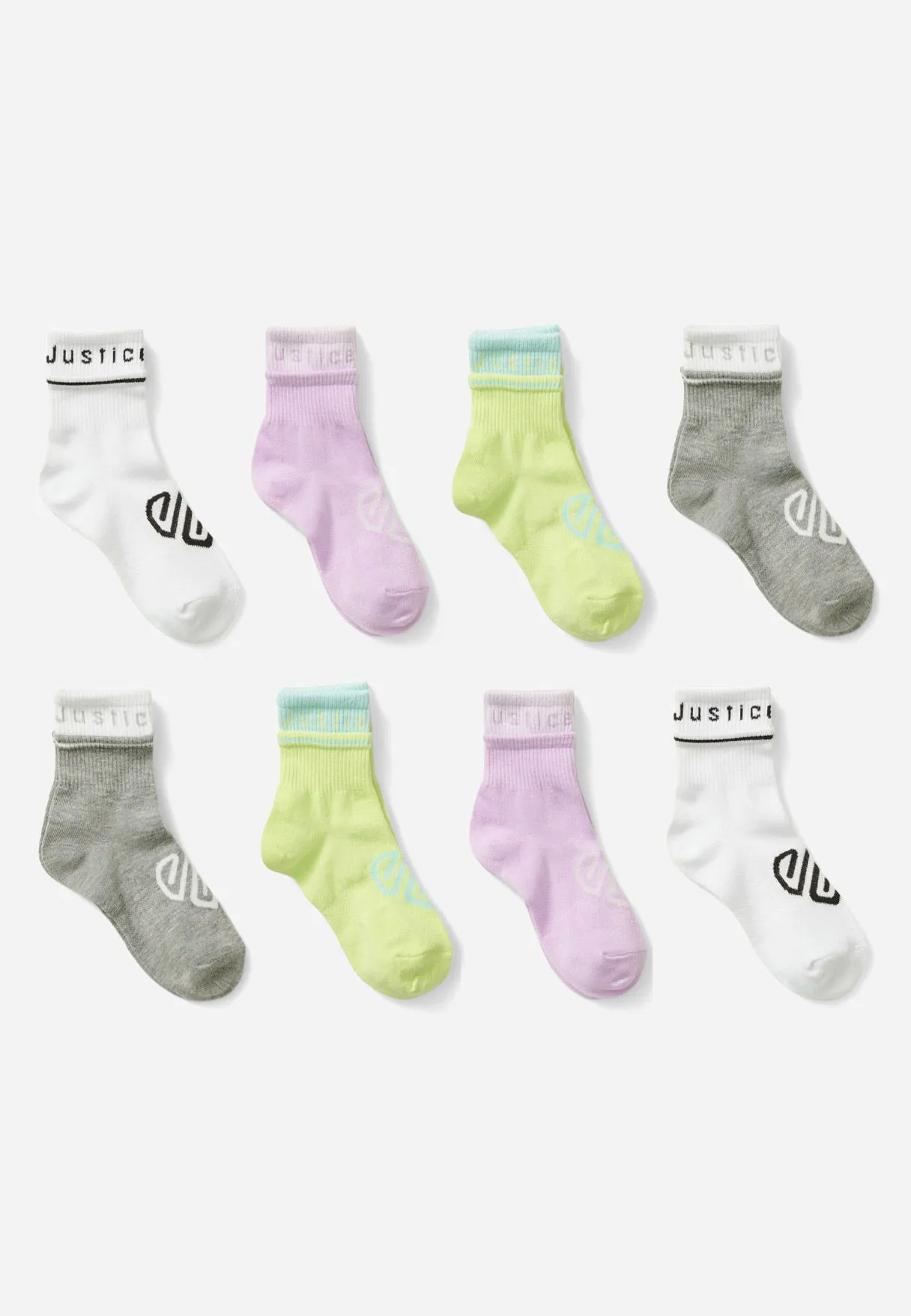 Four-Pack Mid Crew Sock Set