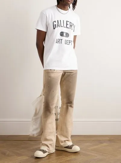 GALLERY DEPT.  |Crew Neck Pullovers Street Style Cotton Short Sleeves Bridal