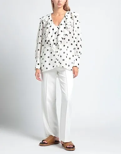 Ganni  |Dots Casual Style Long Sleeves Party Style Elegant Style