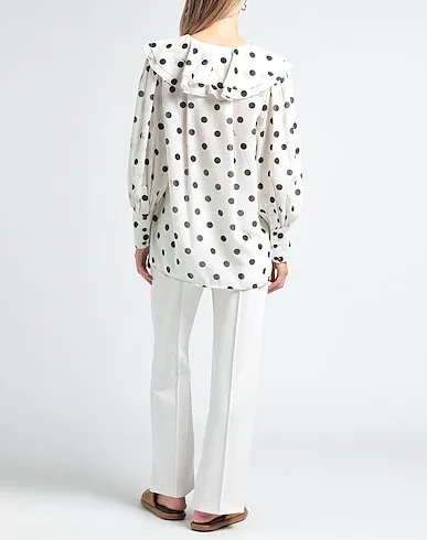 Ganni  |Dots Casual Style Long Sleeves Party Style Elegant Style