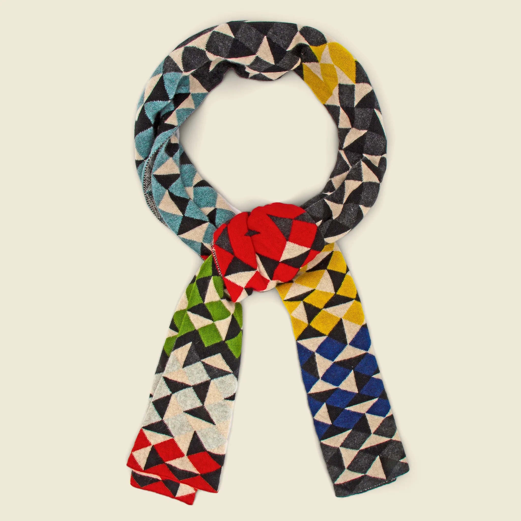 Geometric Scarf - Multi