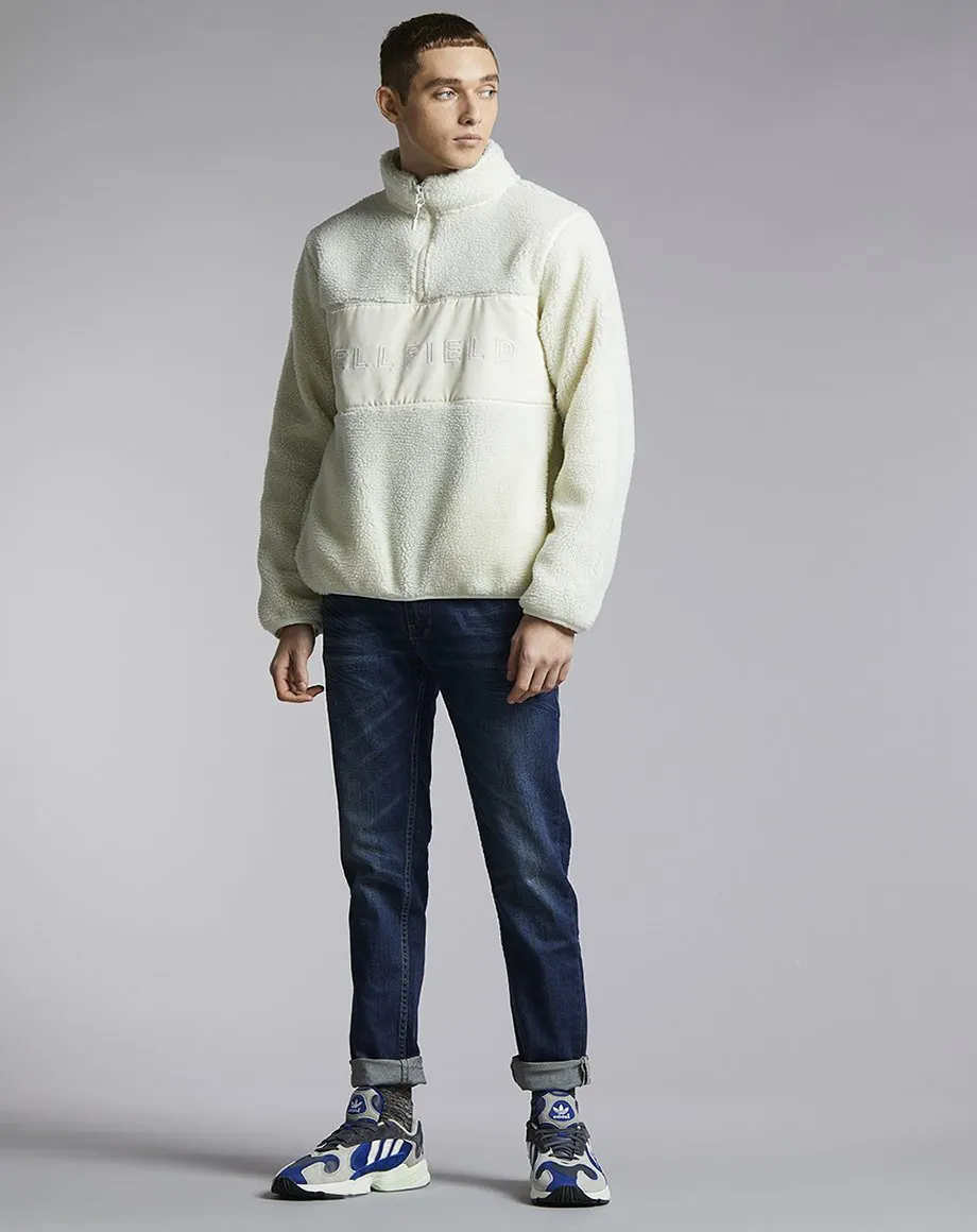 GIFFORD OVERHEAD MENS SWEATER | ECRU