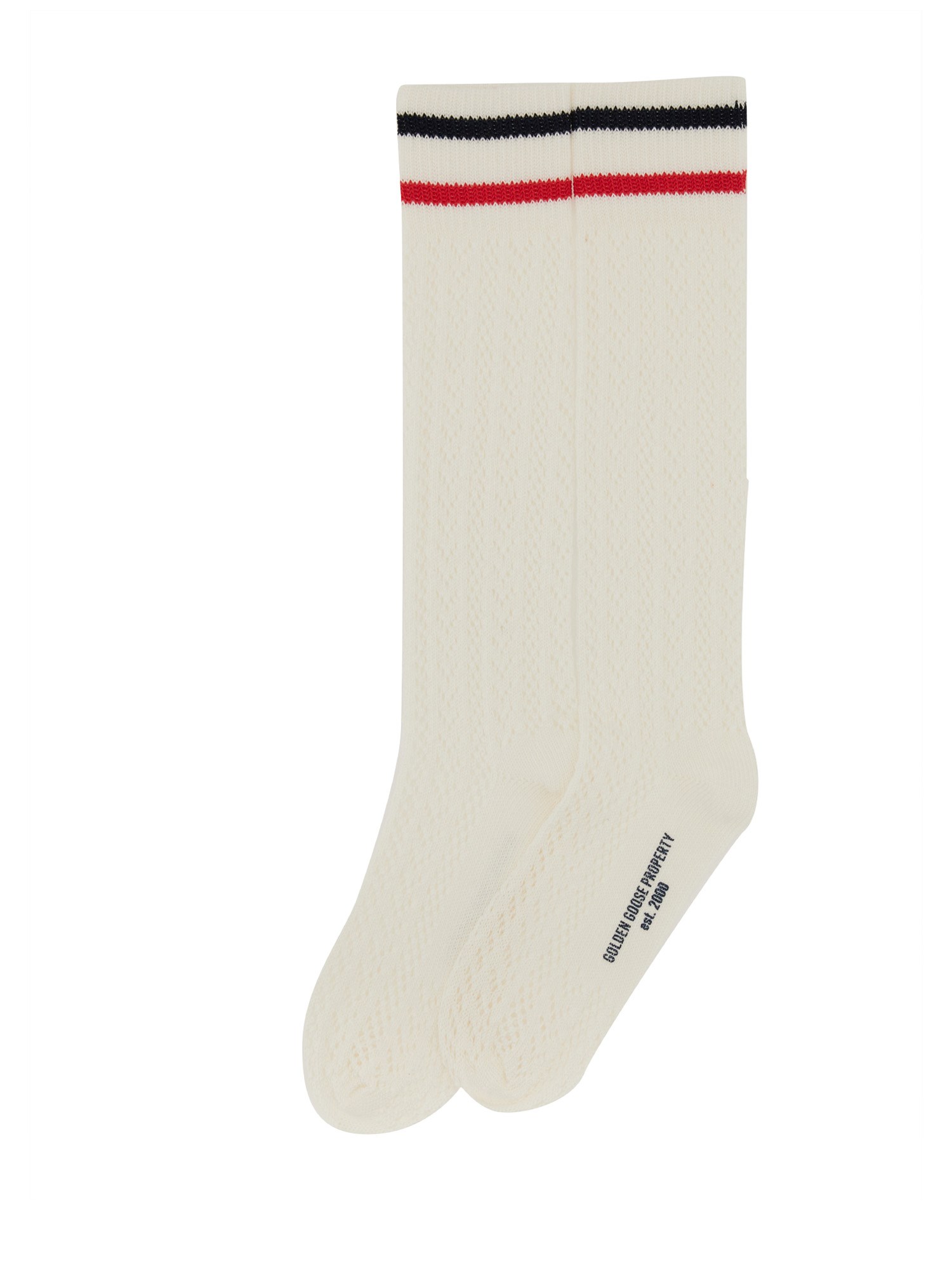 GOLDEN GOOSE    SOCKS WITH LOGO