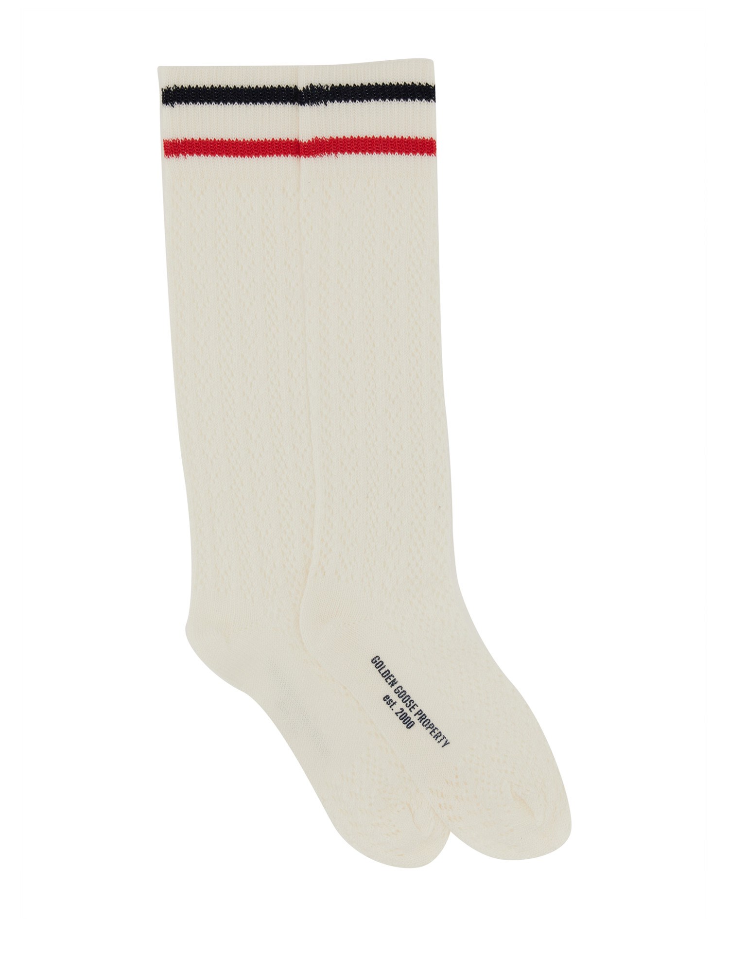 GOLDEN GOOSE    SOCKS WITH LOGO