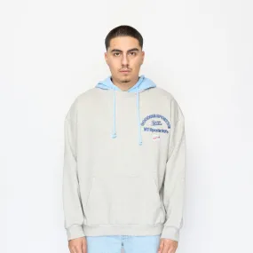 Goodies Sportive - Premium Two Tone Hoodie (Grey/Blue)