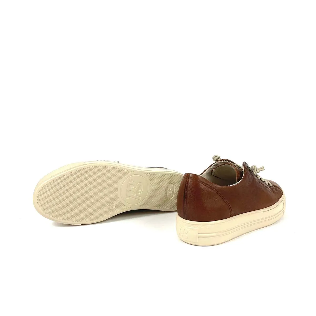 Hadley Sneaker - Cognac Washed