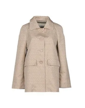 Herno Women Overcoat Beige 10 UK