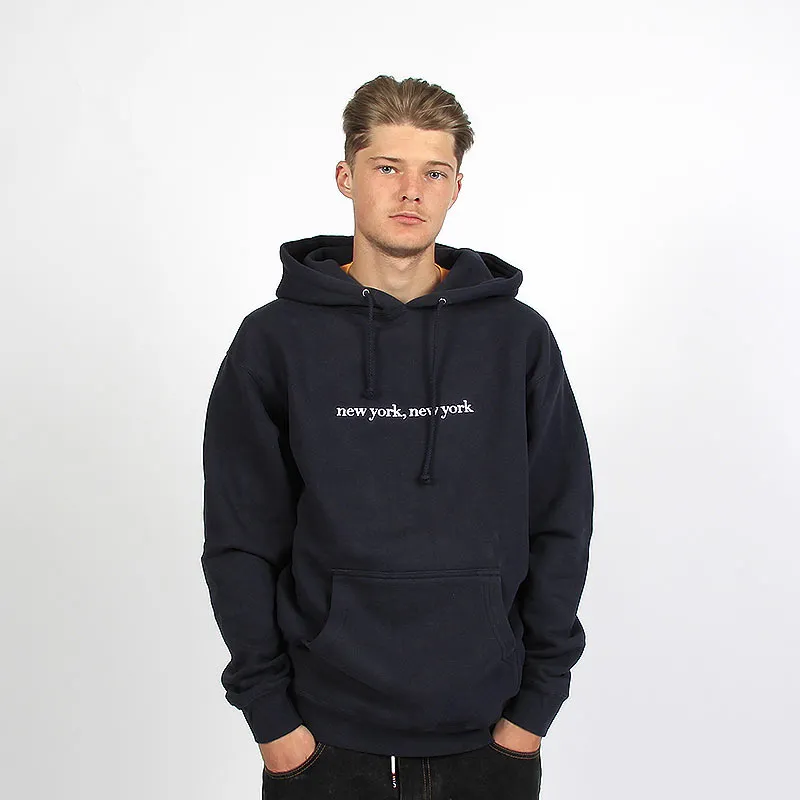 Hotel Blue Skateboards New York NY Hoodie Navy