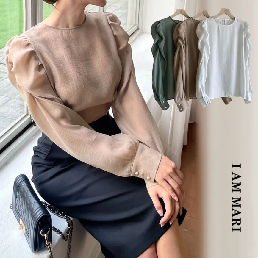 I AM MARI  |Long Sleeves Party Style Office Style Elegant Style