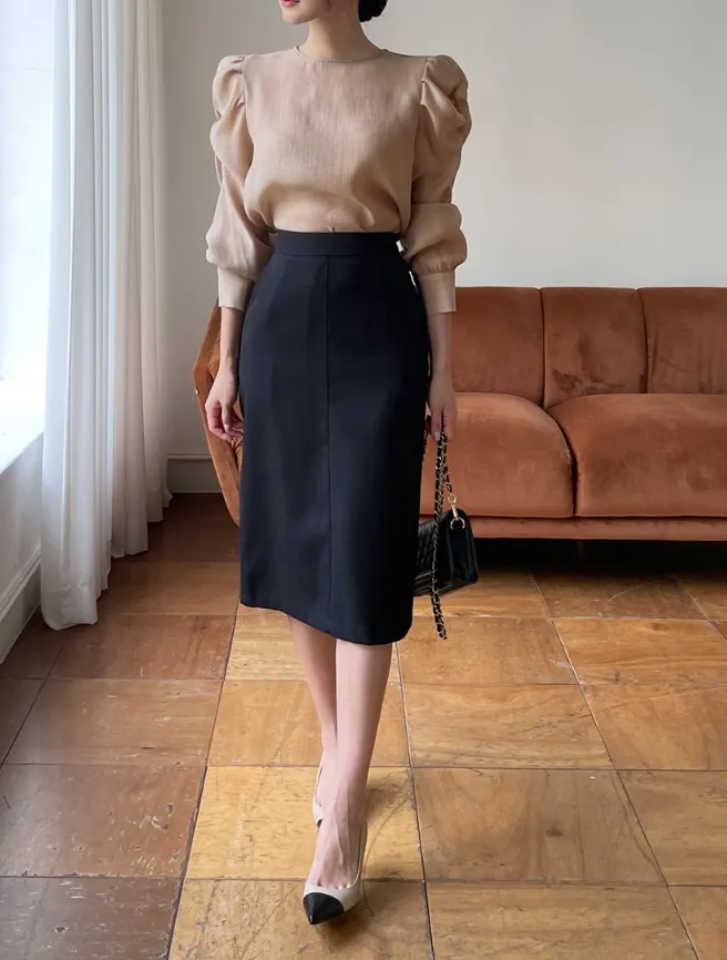 I AM MARI  |Long Sleeves Party Style Office Style Elegant Style