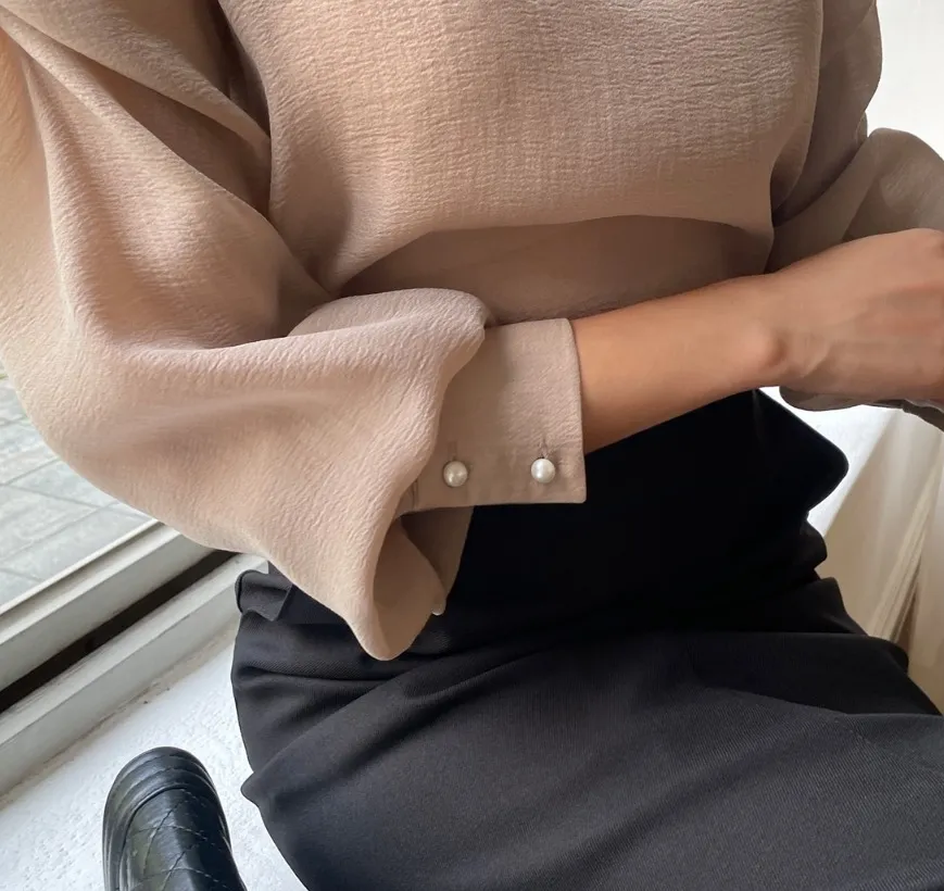 I AM MARI  |Long Sleeves Party Style Office Style Elegant Style