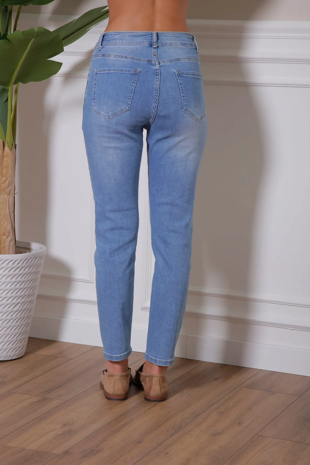 Jeans Sigaretta Strappetti