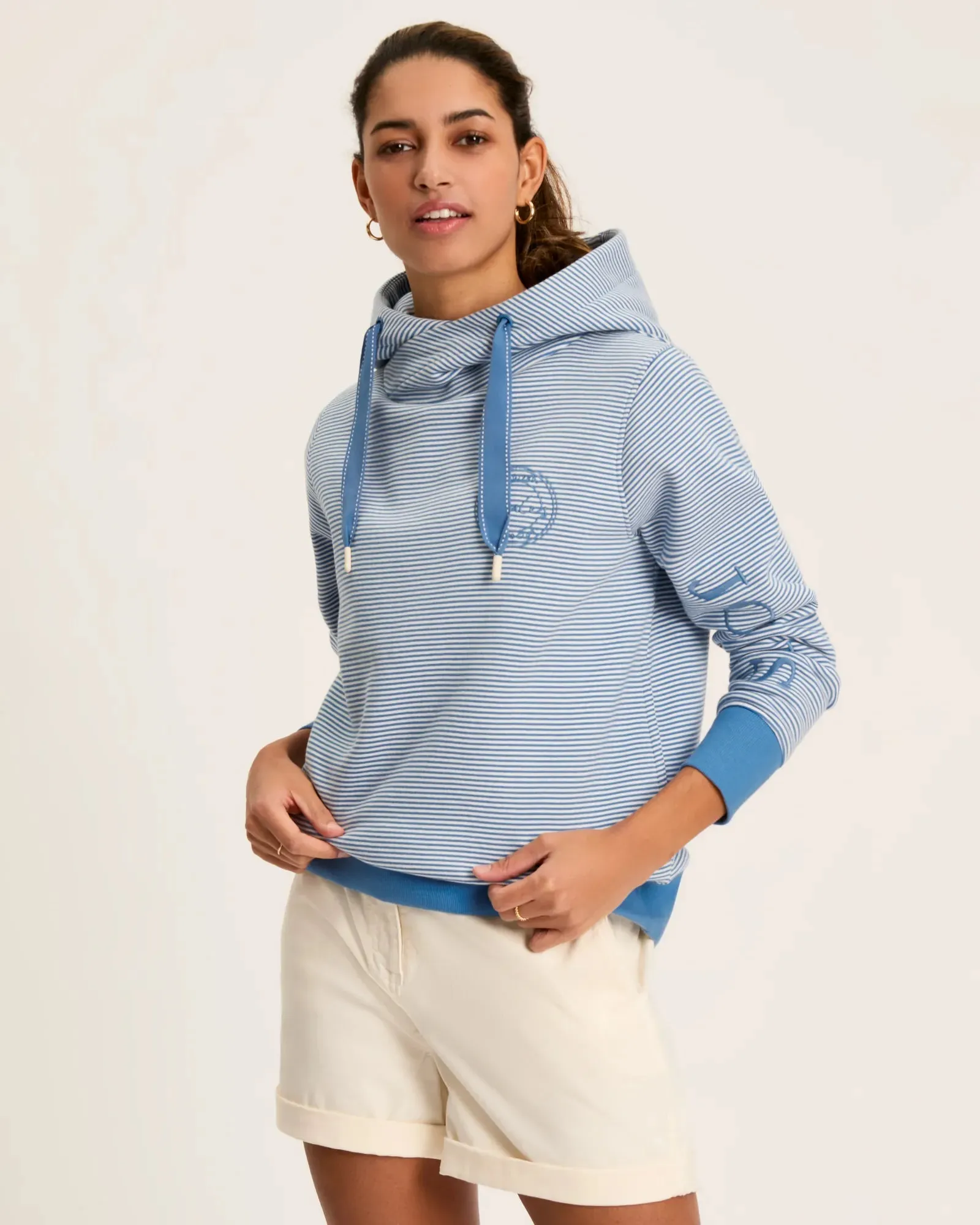 Joules Rushton Cowl Neck Hoodie