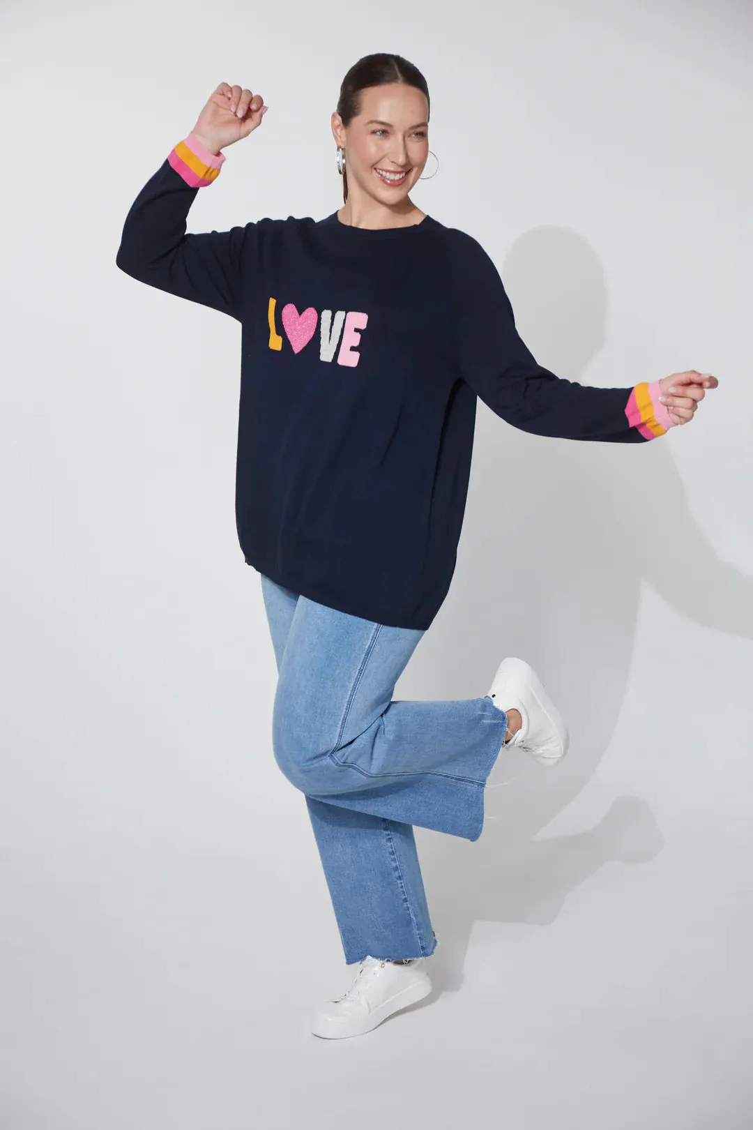 Jumper - Boden Love Midnight