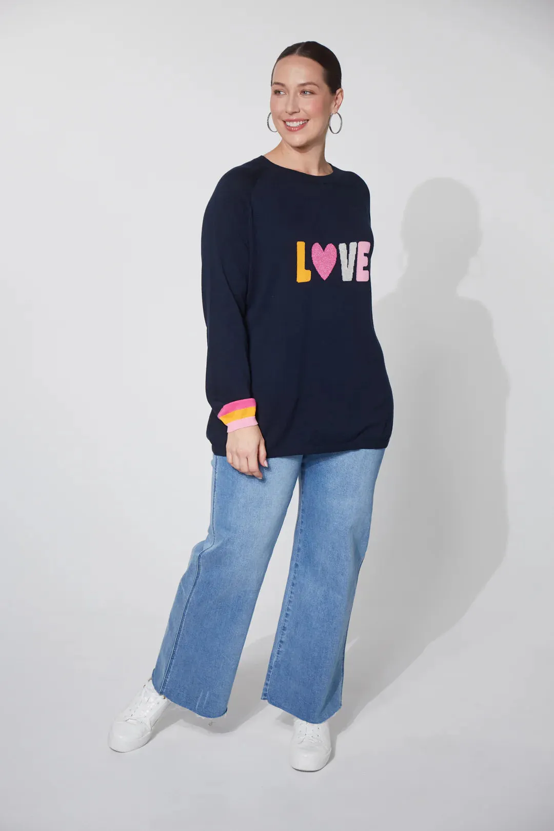 Jumper - Boden Love Midnight