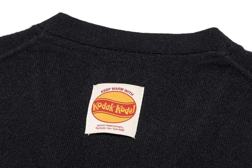 KODAK  |Casual Style Wool Nylon Street Style Long Sleeves Plain