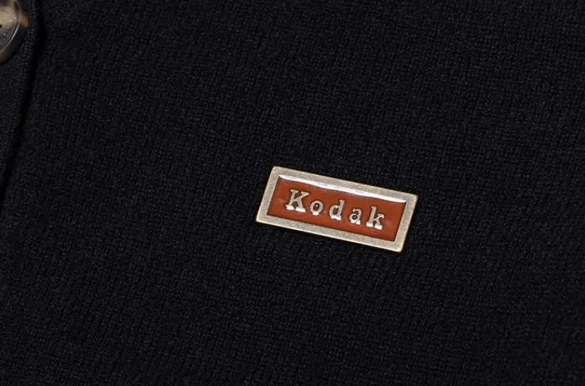 KODAK  |Casual Style Wool Nylon Street Style Long Sleeves Plain