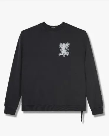 KSUBI  |Crew Neck Pullovers Unisex Street Style Long Sleeves Cotton