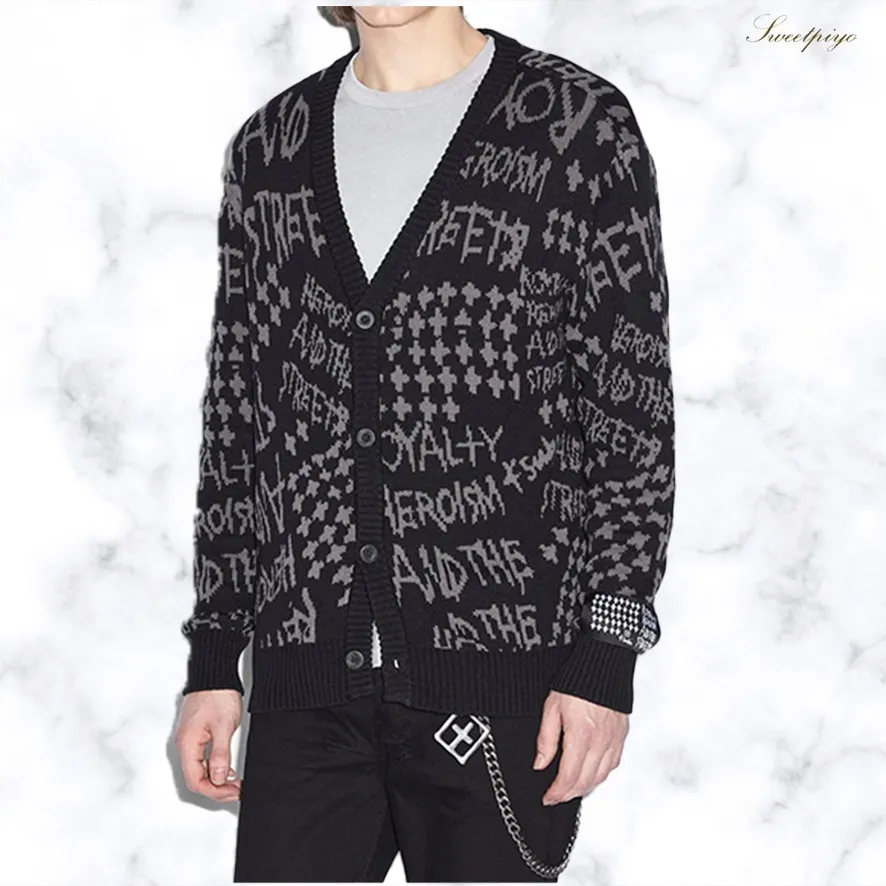 KSUBI  |KSUBI Heroism Cardigan MPS24KW003 MPS24KW005