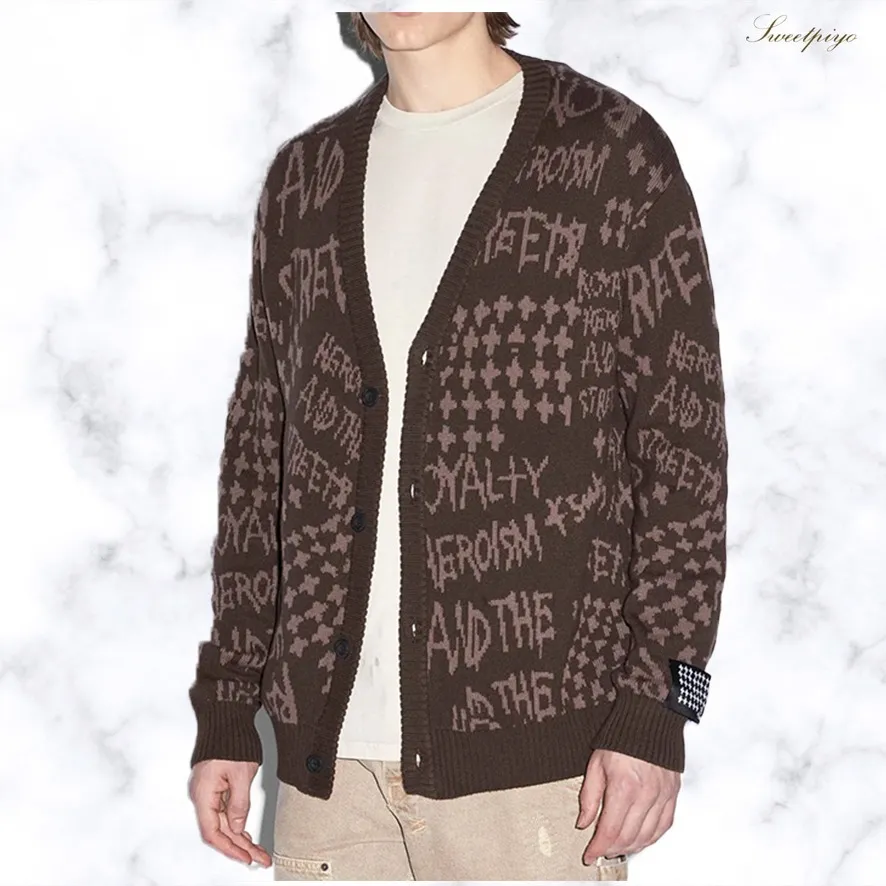 KSUBI  |KSUBI Heroism Cardigan MPS24KW003 MPS24KW005