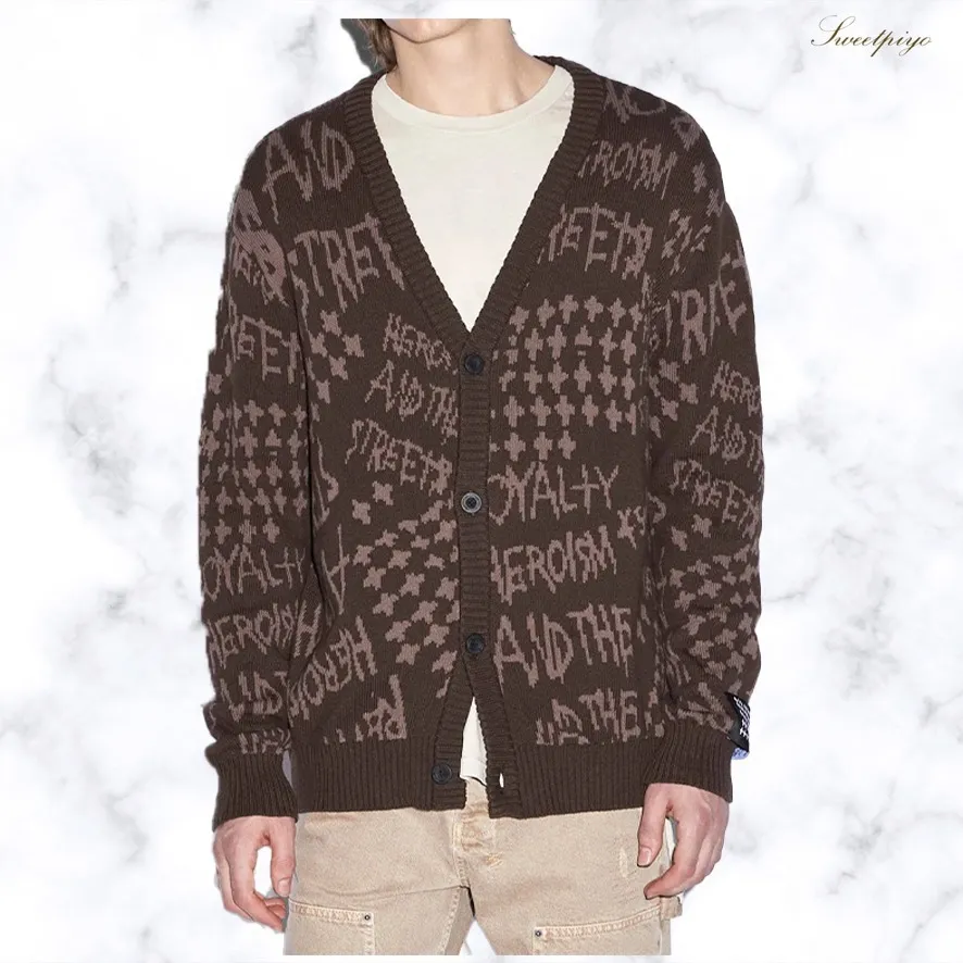 KSUBI  |KSUBI Heroism Cardigan MPS24KW003 MPS24KW005