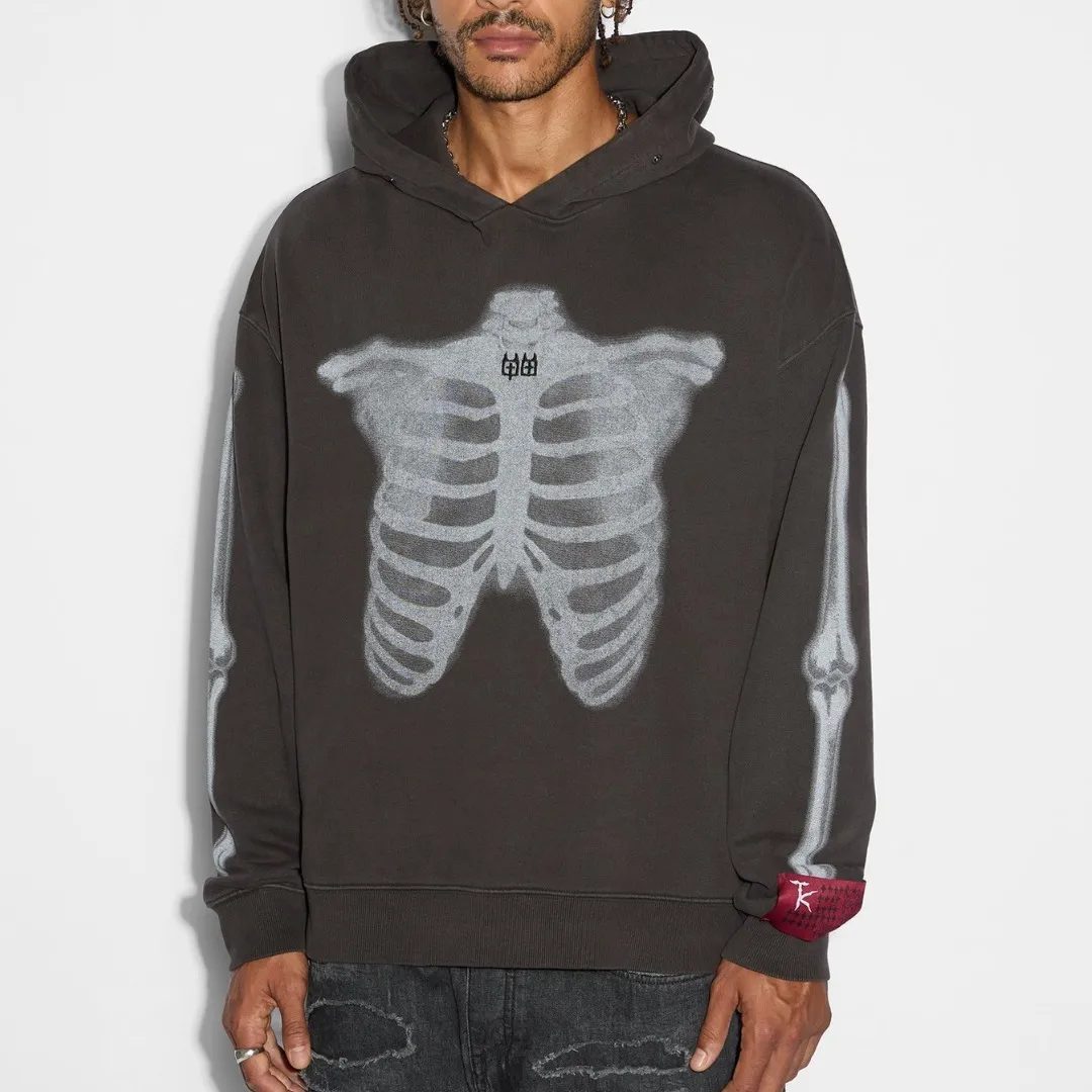 KSUBI  |Pullovers Skull Unisex Street Style Long Sleeves Plain