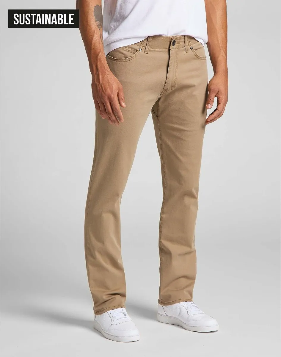 Lee Extreme Motion Straight Twill Stretch Chino Jeans Cougar