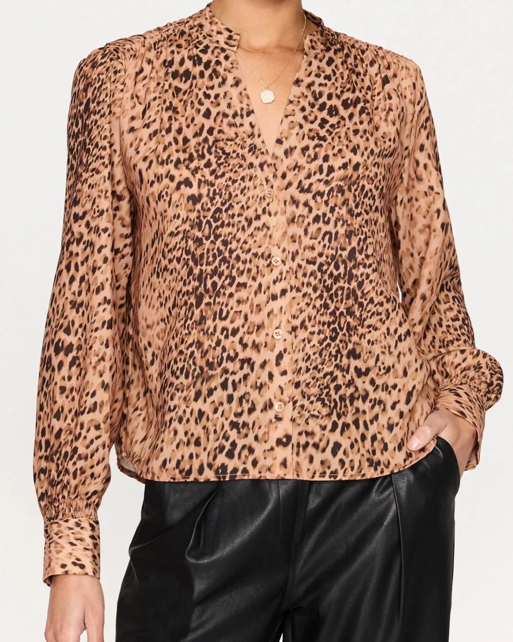 Leopard Print Ember Blouse