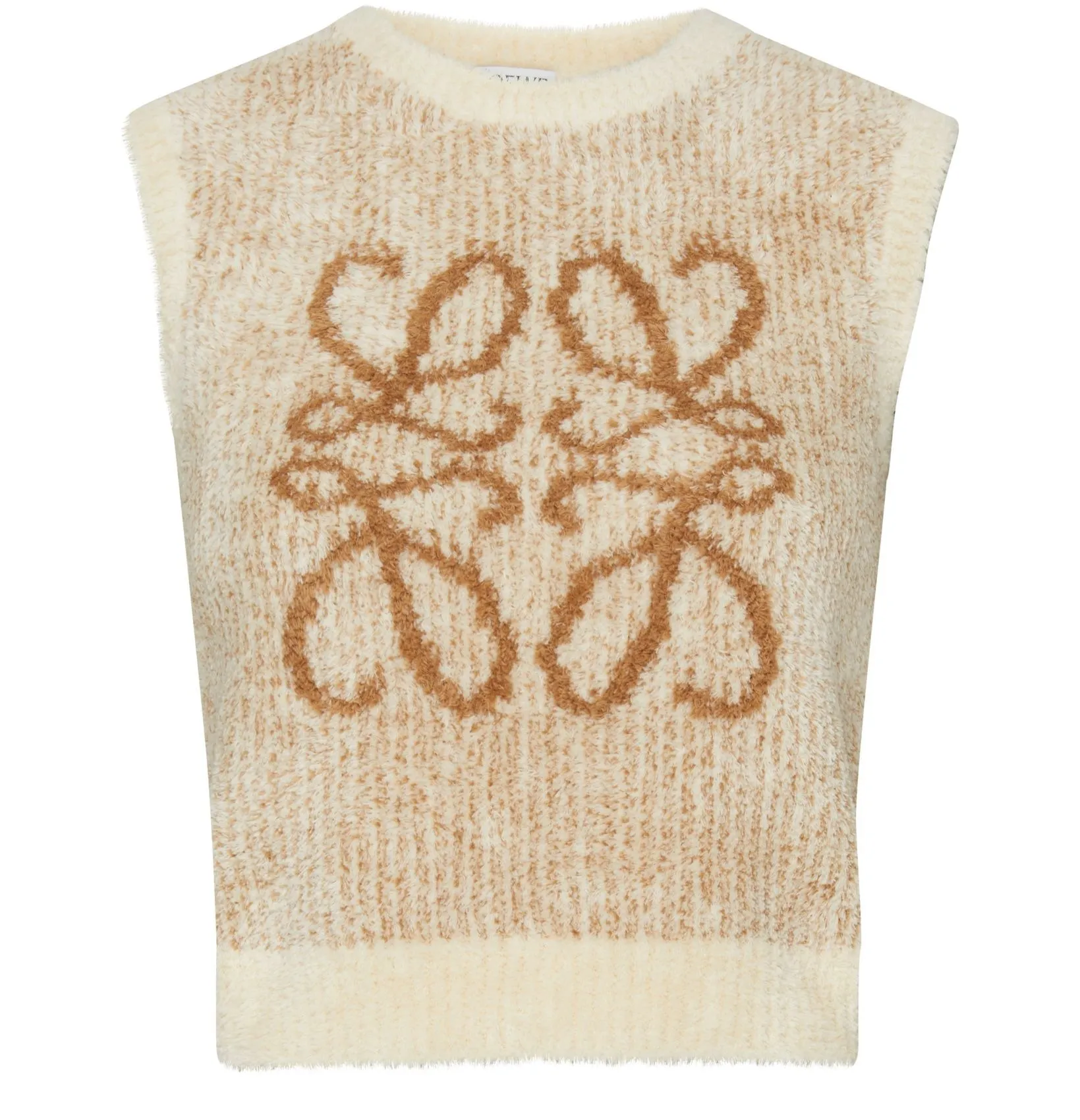 LOEWE  |Crew Neck Casual Style Sleeveless Plain Cotton Party Style