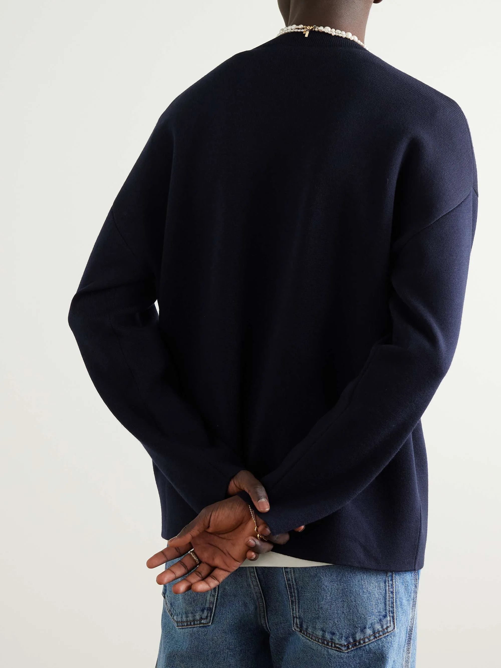 LOEWE  |Wool Long Sleeves Luxury FX Advantage / Exclusive Sweaters