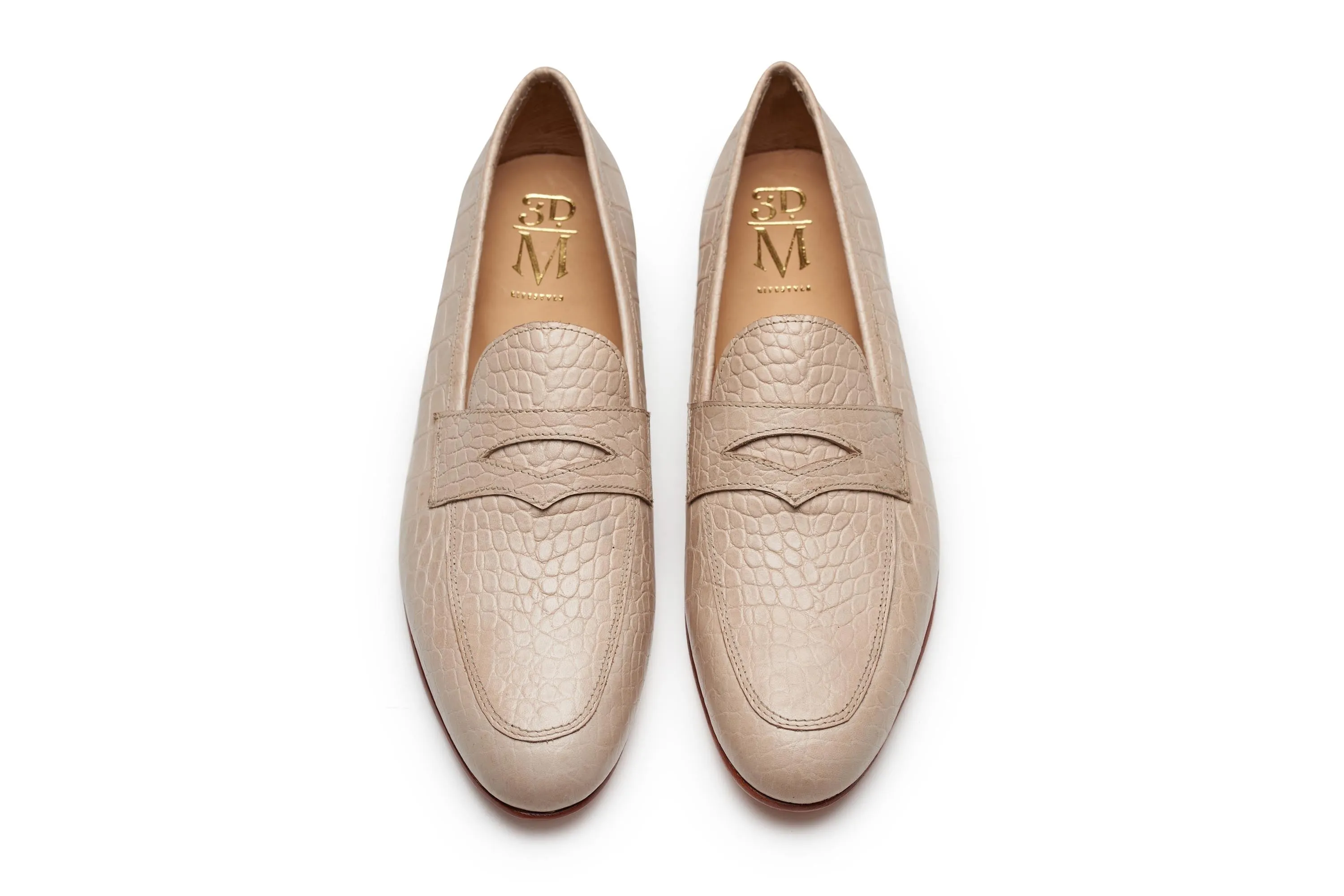 Lopez Penny Loafer - Natural (US 7, 8 & 13 Only)