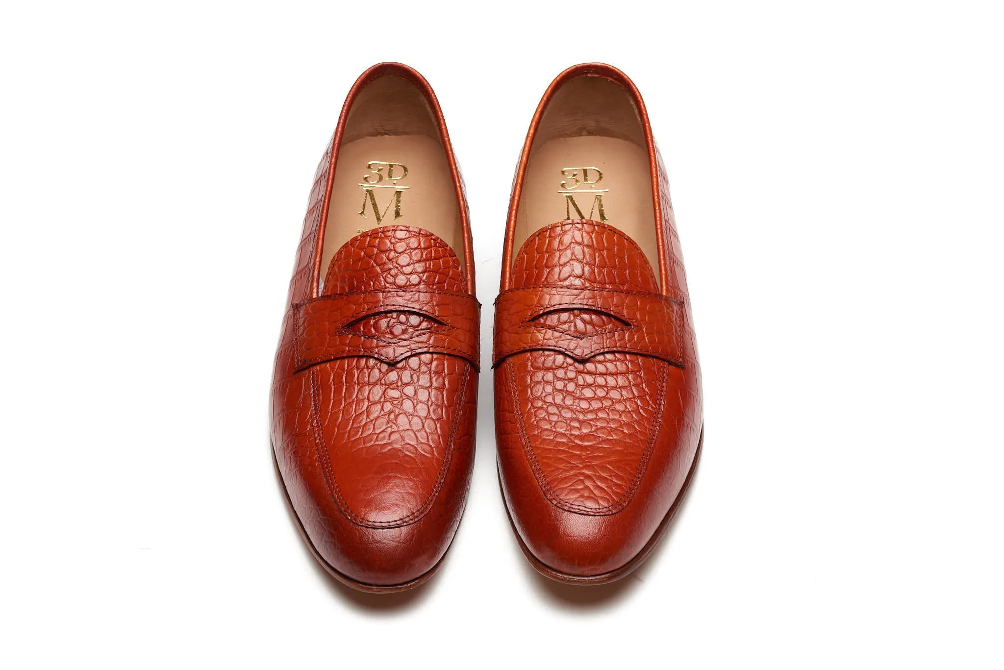 Lopez Penny Loafer - Orange