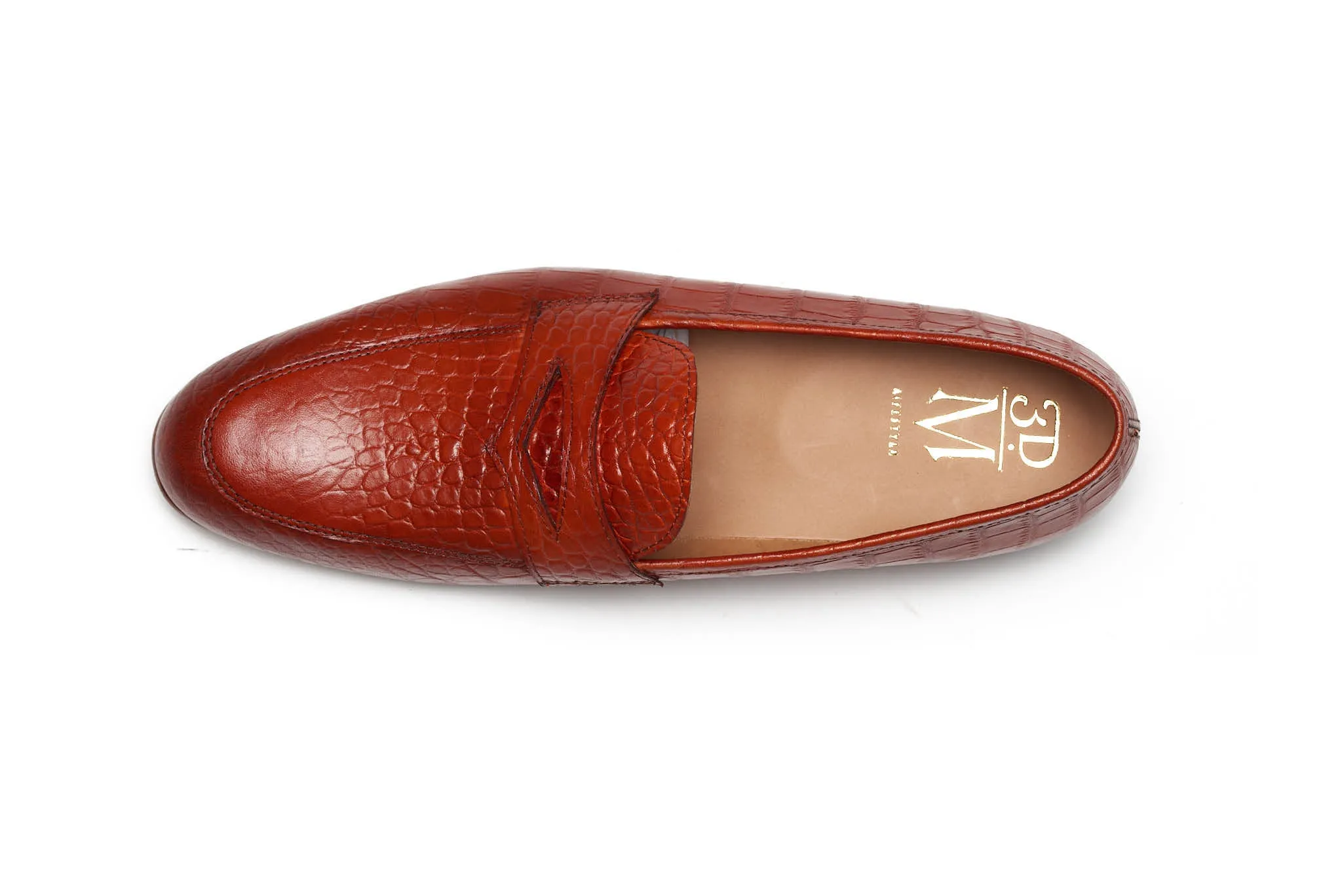 Lopez Penny Loafer - Orange