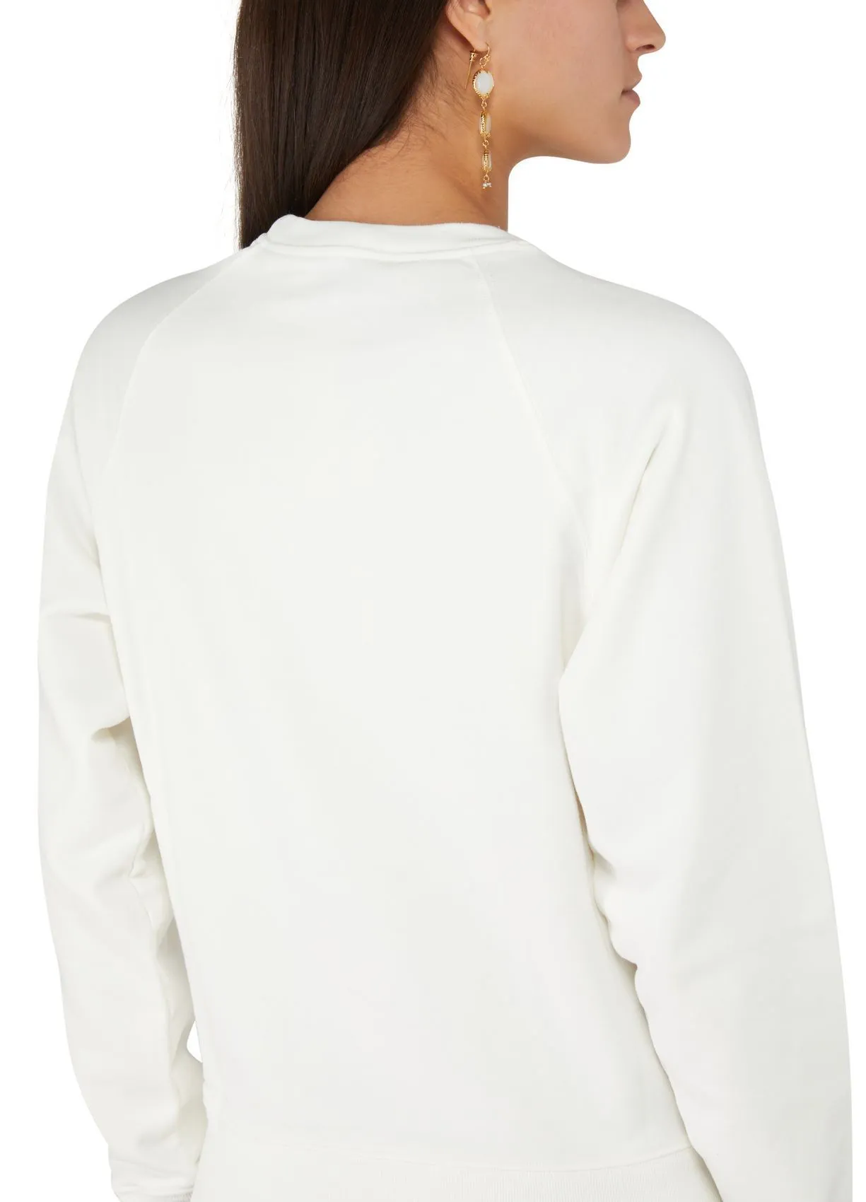 MAISON KITSUNE  |Crew Neck Unisex Sweat Rib Street Style Long Sleeves Plain