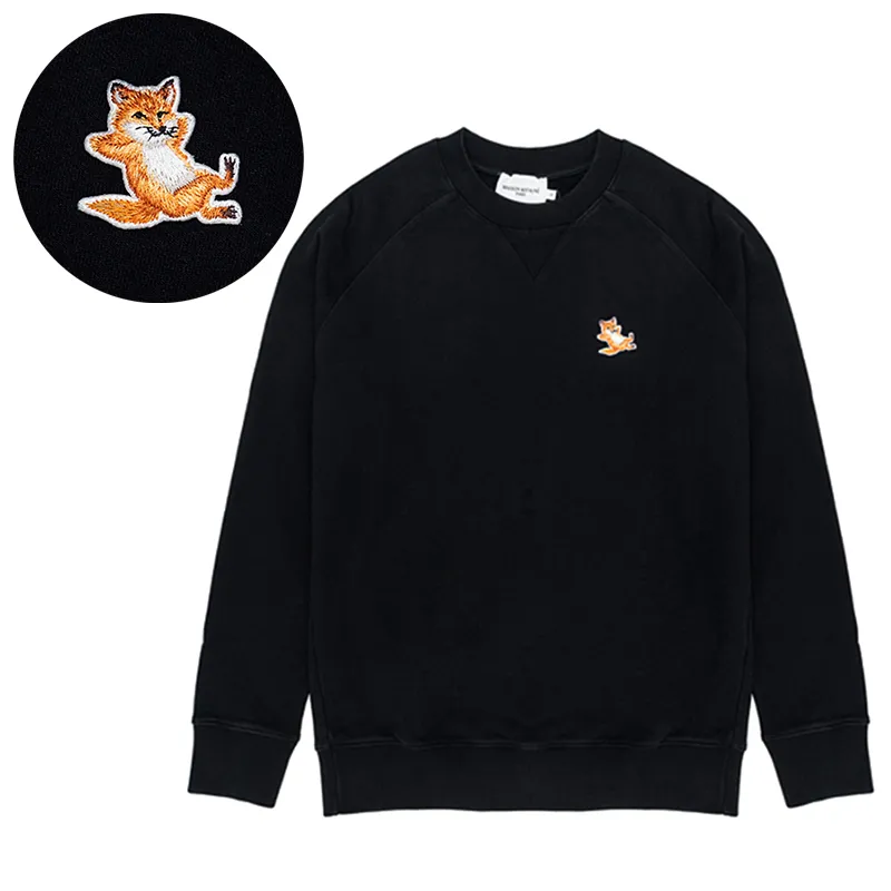 MAISON KITSUNE  |Pullovers Unisex Street Style U-Neck Collaboration