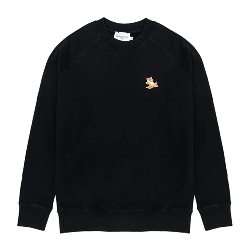 MAISON KITSUNE  |Pullovers Unisex Street Style U-Neck Collaboration