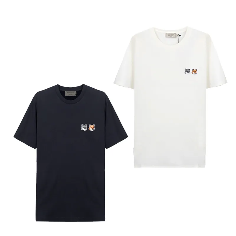 MAISON KITSUNE  |Pullovers Unisex Street Style U-Neck Short Sleeves Logo