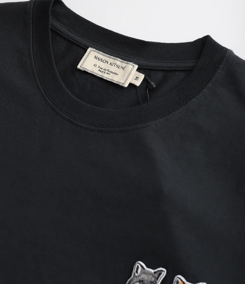 MAISON KITSUNE  |Pullovers Unisex Street Style U-Neck Short Sleeves Logo