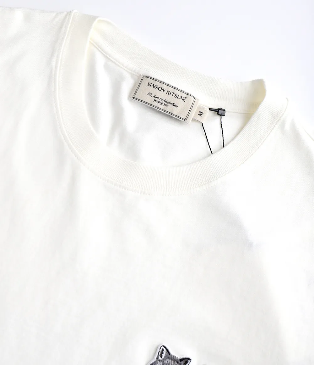 MAISON KITSUNE  |Pullovers Unisex Street Style U-Neck Short Sleeves Logo