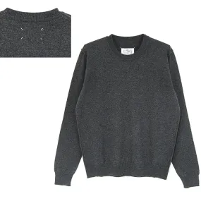 Maison Margiela  |Crew Neck Pullovers Unisex Cashmere Street Style