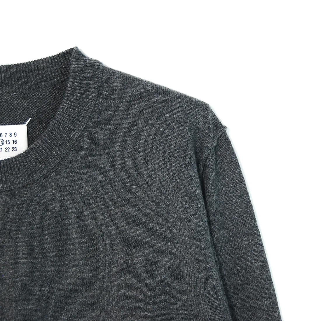 Maison Margiela  |Crew Neck Pullovers Unisex Cashmere Street Style