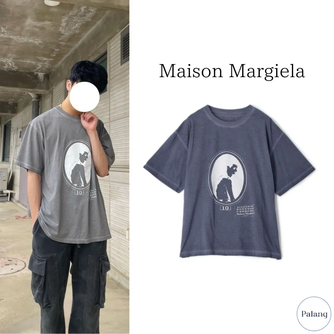 Maison Margiela  |Pullovers Unisex Street Style Cotton Short Sleeves Oversized