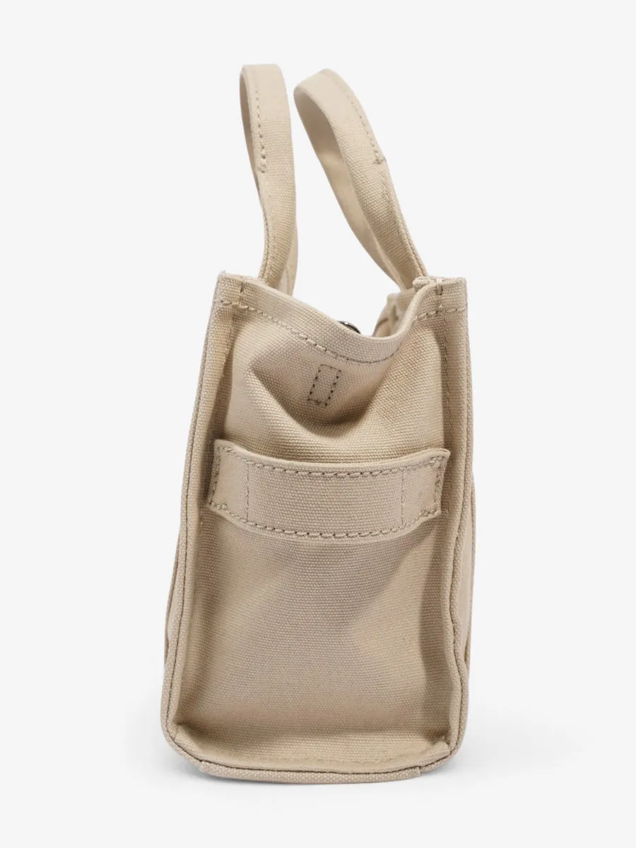 Marc Jacobs The Tote Bag Beige Canvas Mini