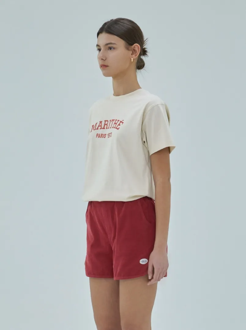 Marithe + Francois Girbaud  |Unisex Street Style Cotton Short Sleeves Long Sleeve T-shirt