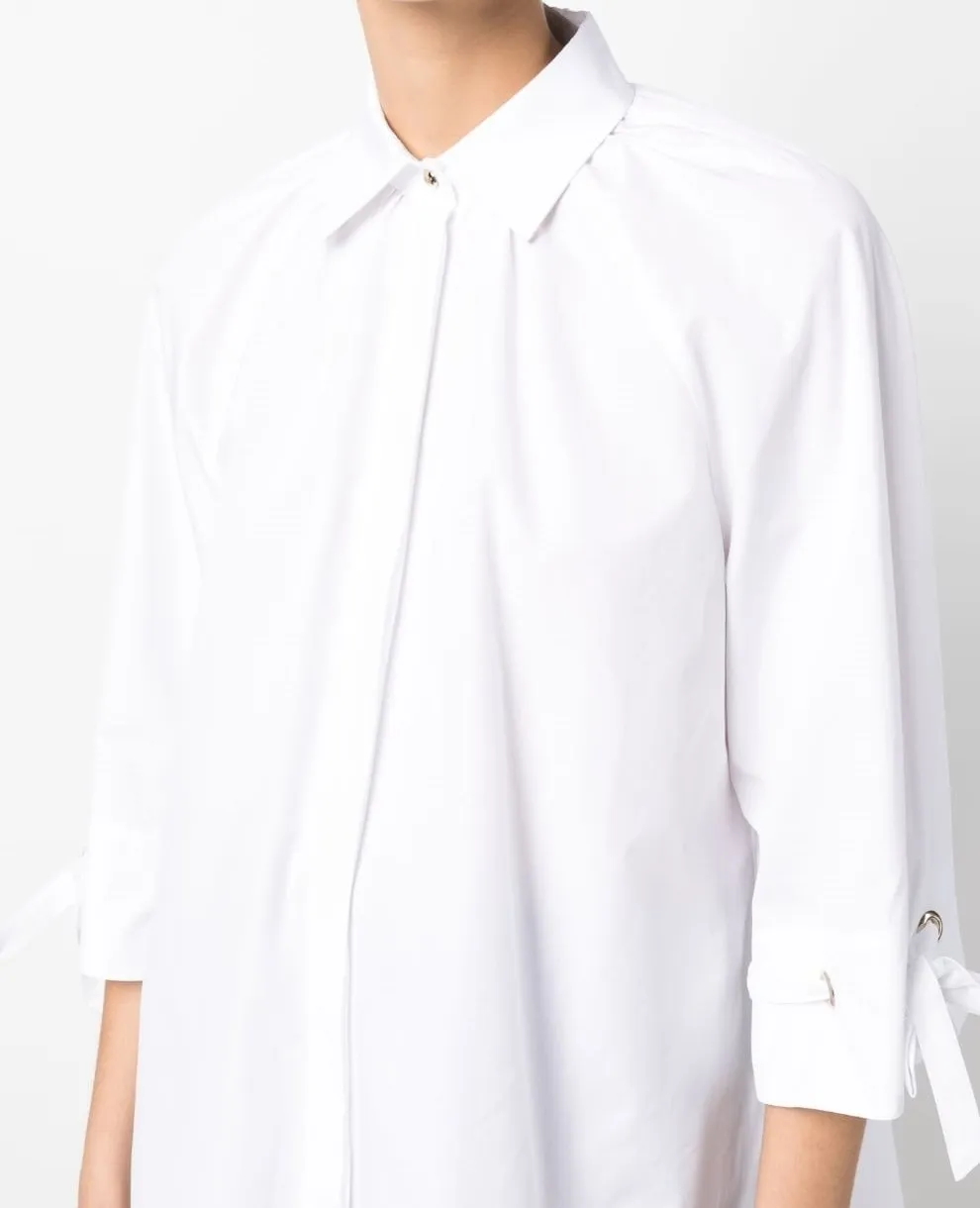 MaxMara  |Casual Style Long Sleeves Plain Cotton Medium Party Style